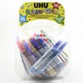 GLITTER GLUE UHU ML.20 ASSORTITO D1553