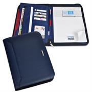 P/BLOCCO IN SIMILPELLE STAMPATA BLU 60593