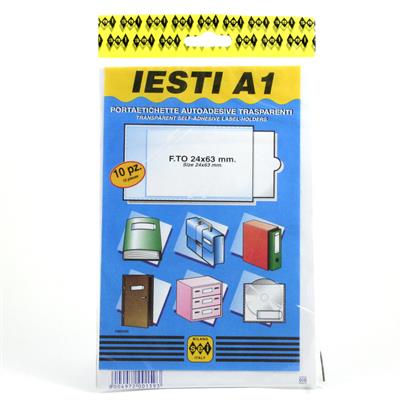 BUSTE PORTAETICHETTE AUTOADESIVE IESTI A1