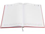 AGENDA GIORNALIERA 21X29.7 ROSSO 9121XMT08