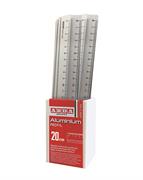 BARATTOLO 15 PZ RIGHELLI ALLUMINIO PROFIL CM 20 17920BAR