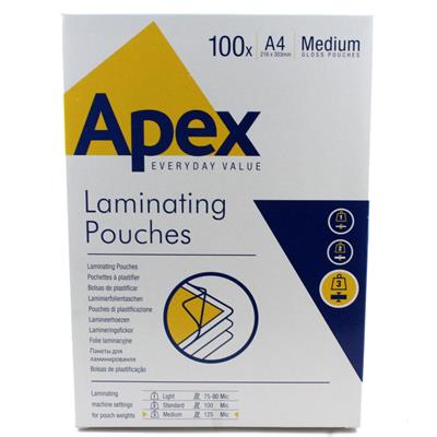 POUCHES APEX A4 125MY 6003501
