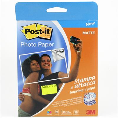 PHOTO PAPER MATTE 10X15 GR.90 FF.20