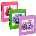 ALBUM FOTO LEBEZ 160 POSTI 13X19 FIORI 80428