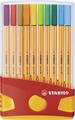 STABILO PEN 88 PZ.20 COLOR PARADE 8820-03
