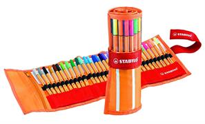 ROTOLO STABILO POINT 88 PZ.30 NEON 8830-02