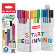 STABILO PEN 68 ASTUCCIO ZIG ZAG IN CARTONE DA 18 PZ.   6