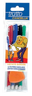PENNE TRATTO CANCELLIK PZ.4 042300