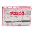 PENNARELLI POSCA PEN FINE NERO MPC1MR