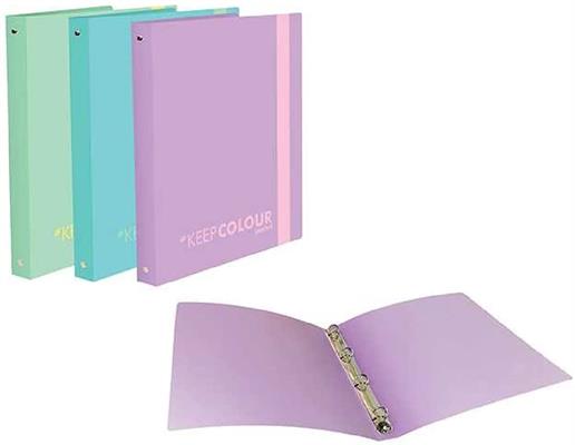 RACCOGLITORE ANELLI A4 KEEP COLOUR  30 MM. 0280KCP0000