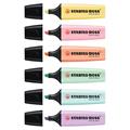EVIDENZIATORI STABILO BOSS ORIGINAL PASTEL PZ.6 70/6-2