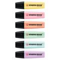 EVIDENZIATORI STABILO BOSS ORIGINAL PASTEL PZ.6 70/6-2