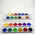 ACQUARELLI CMP 24 COLORI + PENNELLO+2 TUBI BIANCHI 137A2