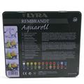 SCATOLA METALLO LYRA REMBRANT AQUARELL 24 PZ. L2011240