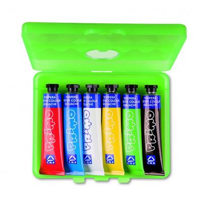 TEMPERA 18ML 6COLORI 745T6GAP