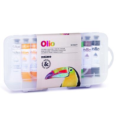 SCATOLA PPL 10 TUBI 10 COLORI A OLIO FINE PRIMO CMP 425T