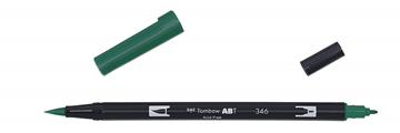 PENNARELLO VERDE MARE DUAL BRUSH DOPPIA PUNTA ABT346