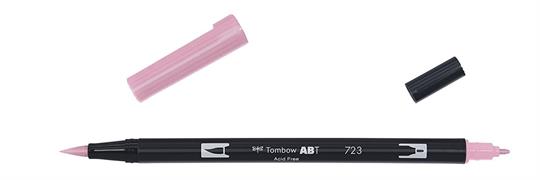 PENNARELLO ROSA DUAL BRUSH DOPPIA PUNTA ABT723