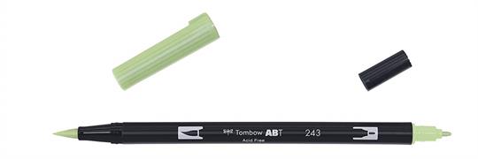 PENNARELLO VERDE MENTA DUAL BRUSH DOOPIA PUNTA ABT243