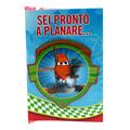 BIGLIETTO AUGURI PLANES C/APPLICAZIONI