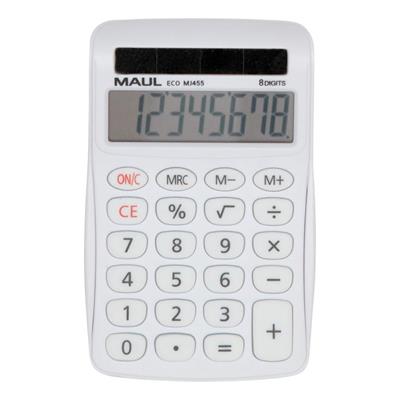 CALCOLATRICE TAVOLO MAUL ECO MJ 455/8 CIFRE MM 110X72X17