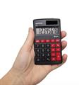 CALCOLATRICE TASCABILE M8/8 CIFRE NERO