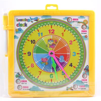 LAVAGNE CANCELLABILI C/OROLOGIO DIDATTICO 61159