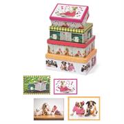 SET SCATOLE PZ.4 DOGGY 61331