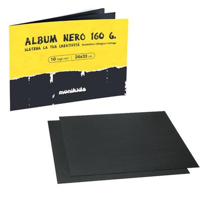 ALBUM NERO 24X33 160GR 10 FG 41NIK064