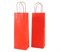 SHOPPER PORTA BOTTIGLIA BARBERA ROSSO 14X9X38  076459