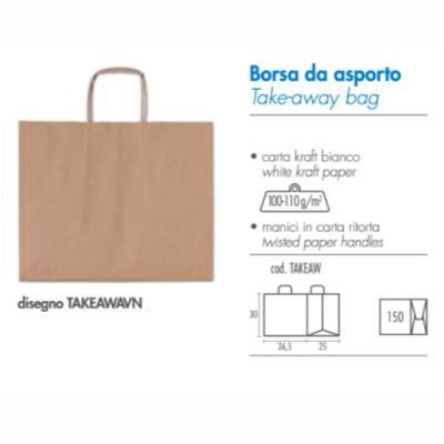 BUSTE TAKE-AWAY 36,7X25X30 AVANA TAKEAWAVN