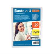 BUSTE A U F.TO CM 15X21 CF. 100 PZ 01NIK290
