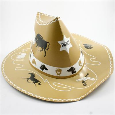 CARNEVALE CAPPELLO COWBOY CARTA CC 39