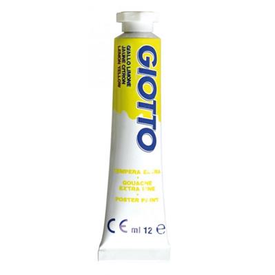 TEMPERA GIOTTO TUBO 12ML 03 GIALLO LIMONE 352003
