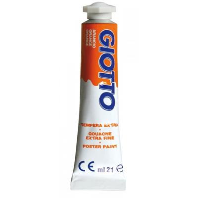 TEMPERA GIOTTO TUBO 21ML 05 ARANCIO 355005