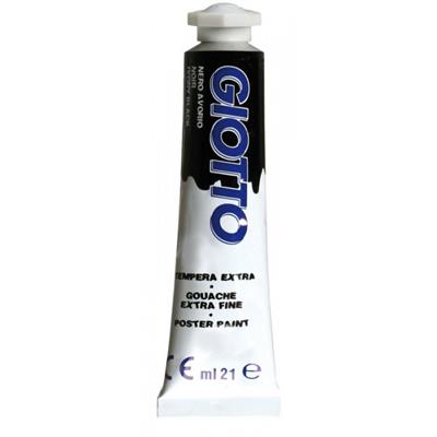 TEMPERA GIOTTO TUBO 21ML 24 NERO 355024