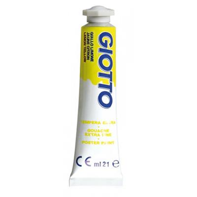 TEMPERA GIOTTO TUBO 21ML 03 GIALLO LIMONE 355003