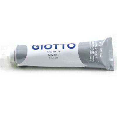 TEMPERA GIOTTO ACRILICA 21ML ARGENTO 357400