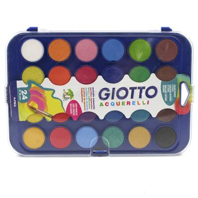 ACQUARELLI GIOTTO D.30 24 COLORI 352400