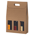 SCATOLA PORTABOTTIGLIA 3 27X9X41 KRAFT AVANA VN3CS/CAV