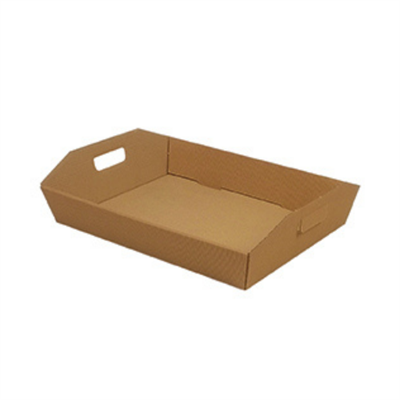 CESTA CARTONE ONDULATO 31X24X6 AVANA 1510W/CAV