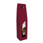 SCATOLA VINO KRAFT ONDULATO 1 BOTTIGLIA VINACCIA 9X9X38