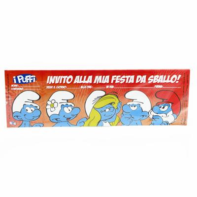 INVITI ALLE FESTE PUFFI 86868