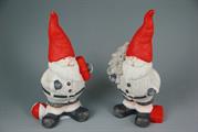 BABBO NATALE TERRACOTTA CM.20 ASS.2