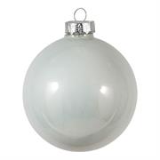 TUBO 36 SFERE VETRO MM.60 BIANCO N16046M