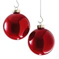 TUBO 12 SFERE VETRO MM.100 DARK RED N16048 31