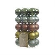 SFERE NATALE 60MM NATURE ASSORT. 30PZ.