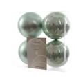 SFERE NATALE 100MM EUCALIPTO 4PZ.