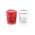 BICCHIERE VETRO LASER ALBERO NATALE ASS. 5,5X6,5CM