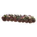 DECOR. NATALE 4 TAZZE PINO CHIARO 15X45X9,5CM